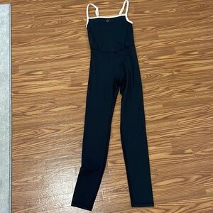 Black bodysuit/jumpsuit for gym activewear